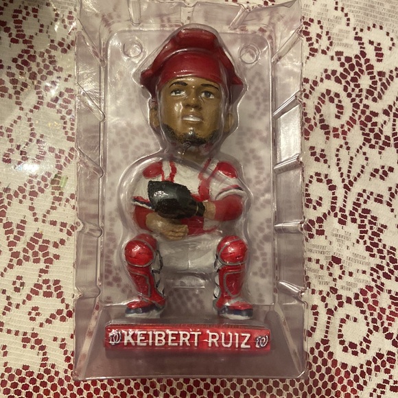 Nationals Baseball Keibert Ruiz Bobblehead - Picture 4 of 5